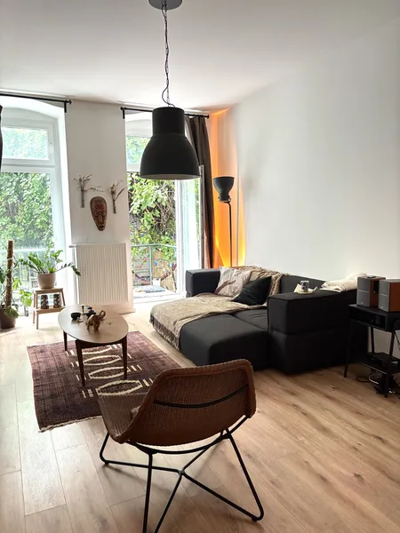 Furnished, 2 rooms with garden, Mitte x Pberg (1 year) — photo 1